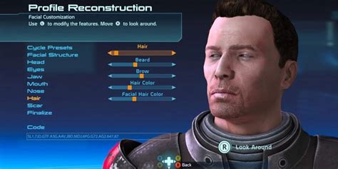 Mass Effect Legendary Edition How To Use Face Codes