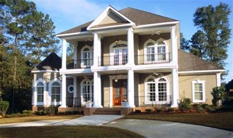 Colonial Home Style Southern House Plans Home Plans And Blueprints 89088