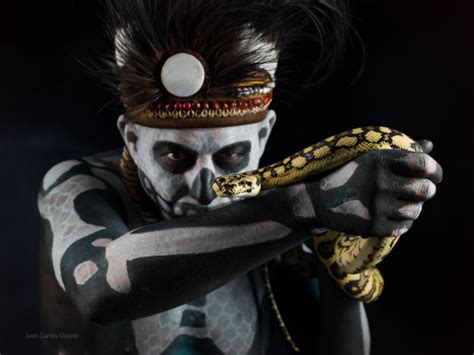 Unbelievable Portraits Of A New Guinea Snake Charmer And His Python 500px