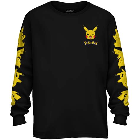 Pokémon Pokemon Pikachu Boys Long Sleeve T Shirt Little