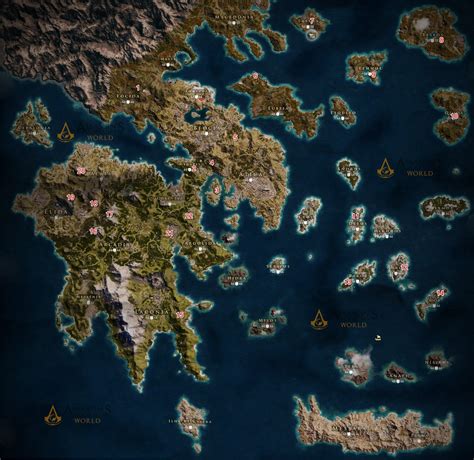 Mapa Das Tumbas De Estela Assassin S Creed Odyssey Rg Games