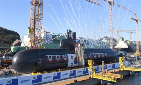 Dsme Launches Second Kss Iii Submarine For Republic Of Korea Navy