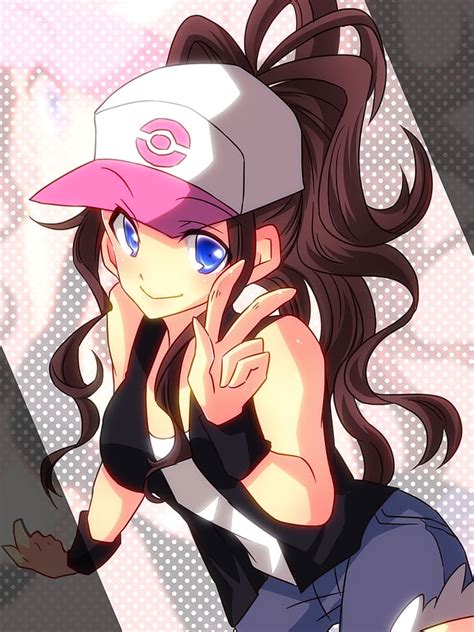 Hd Wallpaper Anime Anime Girls Pokémon Hilda Pokemon Long Hair