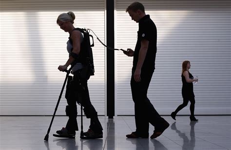 Bionic Exoskeleton Helps Wheelchair Users Walk