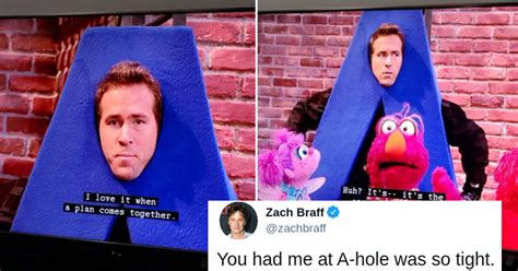 Ryan Reynolds Tweets Nsfw Joke About His Sesame Street Appearance