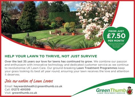 Green Thumb Lawn Treatment Service — Lindfield Life The Community