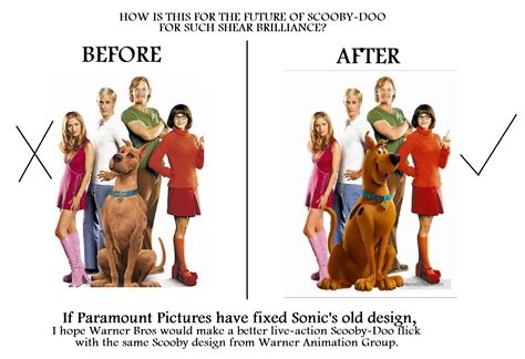 Fixed Scoobys Live Action Design Scoobydoo