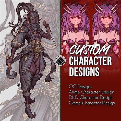 Character Commission Personalized Dnd Character Original Character Art Fantasy Character Art