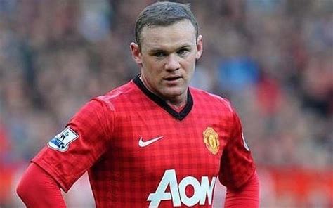 English Footballer And The Star Of Manchester United Wayne Rooney By