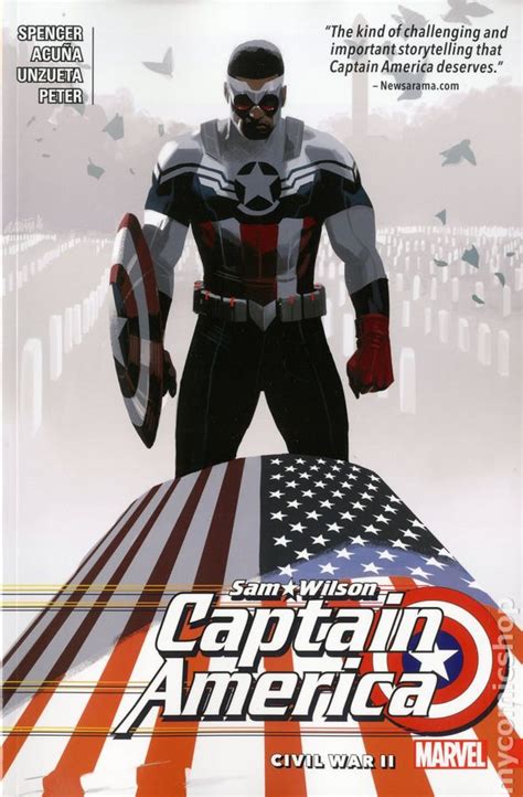 Captain America Sam Wilson Tpb 2016 2017 Marvel Comic Books