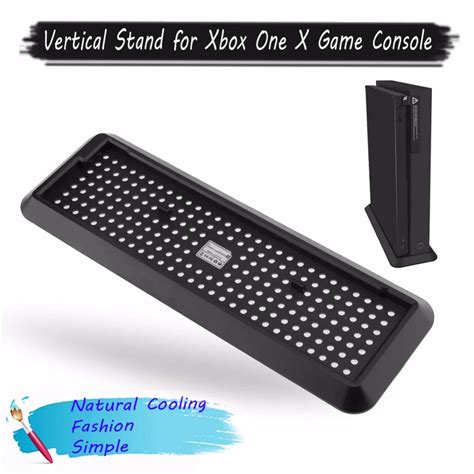 For Xbox One X Stand Mount Dock Holder Vertical Bracket Cooling Stand