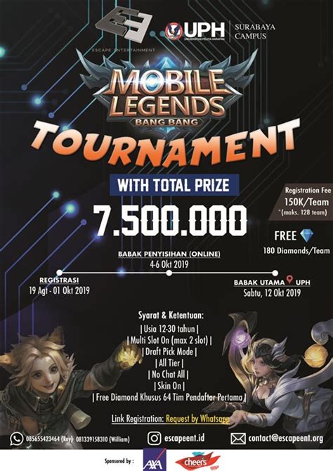 Mobile Legends Tournament Bang Bang · Eventsurabaya