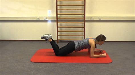 Preventie Rugklachten Oefening Knie Plank Youtube