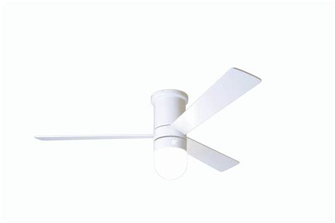 The ozone ceiling fan from possini euro design (patent pending) is a low profile flushmount fan with some truly revolutionary design elements. Modern Fan Company CIR-HUG-GW-52-WH-353-004 Cirrus Hugger ...