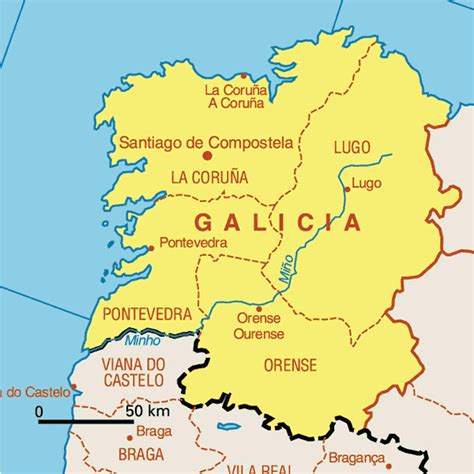 13 Maps That Explain Galicia A Texan In Spain