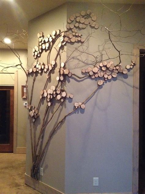 Diy Wall Decor Using Tree Branches Design Ideas Tempat Pernikahan