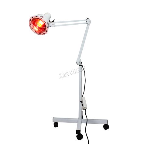 Foxhunter Infrared Floor Stand Heat Lamp Health Pain Relief Therapy