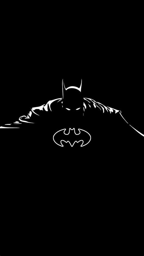 Batman Black And White Cartoon Enirti Film Iphone X Movie New Hd