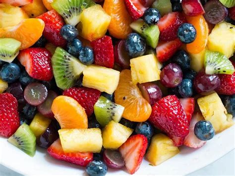 Honey And Lime Rainbow Fruit Salad Recipe And Nutrition Eat This Much