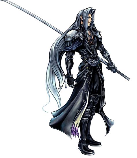 Sephiroth Official Render Art From Final Fantasy Dissidia