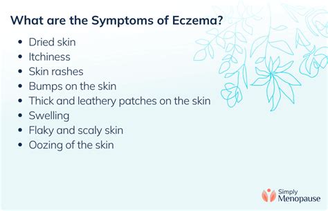 Menopause Eczema Causes Symptoms And Treatments