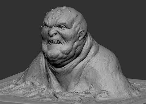 Orc Clay Render - ZBrushCentral
