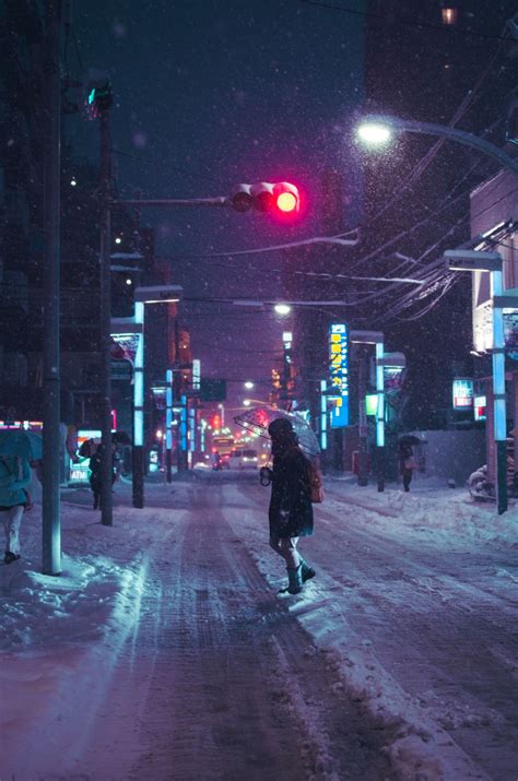 Winter Time Street Lights Bilder Fotografie Ideen