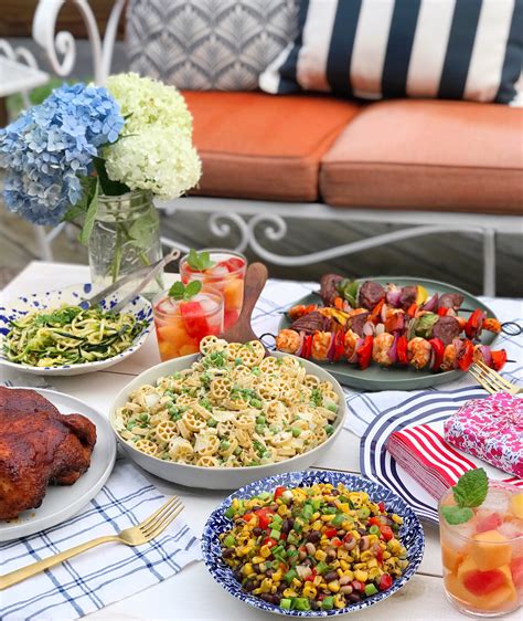 Just add tenderstem broccoli and you've got yourself a perfect dinner party menu for 8. An Easy Summer BBQ Menu. - DomestikatedLife