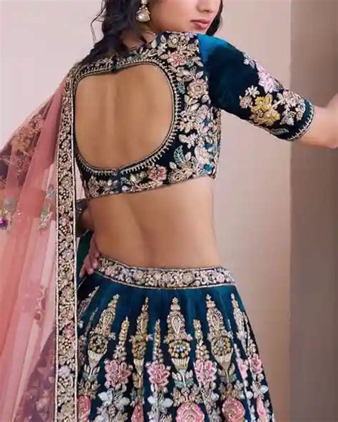 30 Trendy Bridal Lehenga Blouse Designs For Dreamy Wedding Look 2024