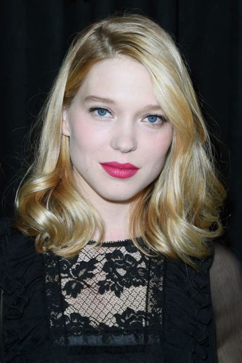 Léa Seydouxs 10 Best Hair And Makeup Looks Cool Hairstyles French Girl Hair Celebrity Hair