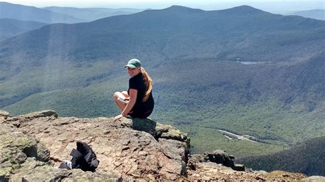 Franziskas Auslandsjahr Hiking New Hampshire