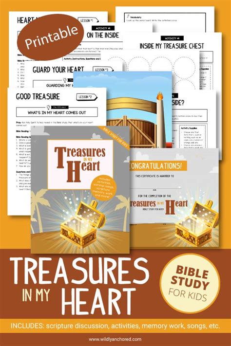 Bible Studies For Kids Pack 2 Printable Wildly Anchored Faith