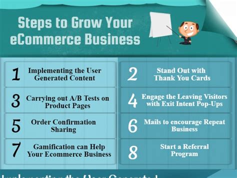 steps to grow your ecommerce business