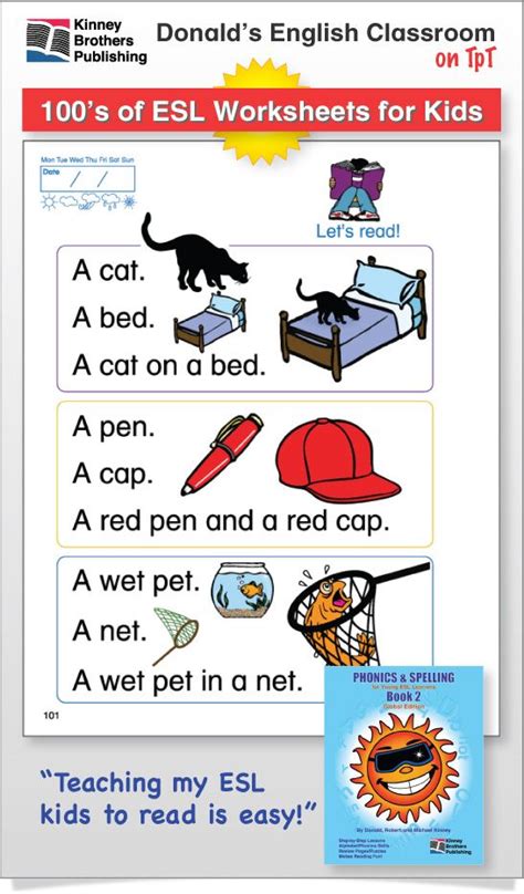 Esl Phonics And Spelling Book 2 3 Preschool Reading Phonics Reading