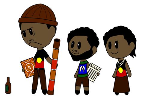 Aboriginal Cartoon People Clip Art Library