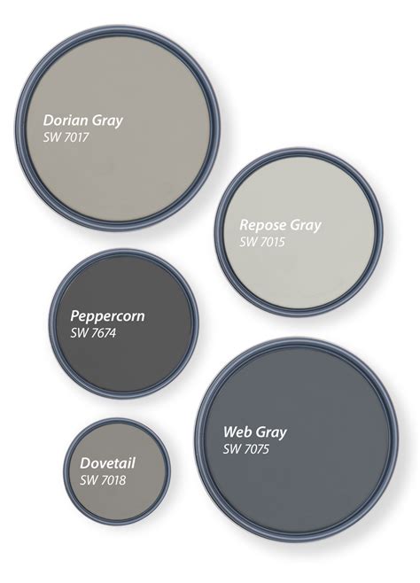 Our Top Shades Of Gray Tinted By Sherwin Williams