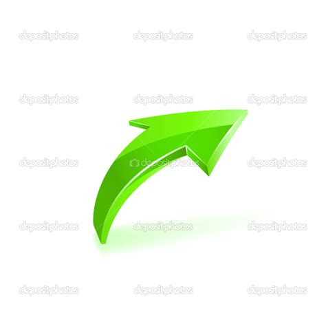 Green Arrow Vector Stock Vector Image By ©pokomeda 26880843