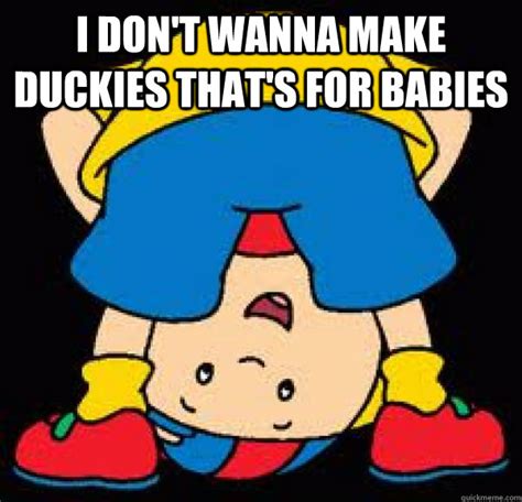 Suck My Dick Im Caillou Im Caillou Quickmeme