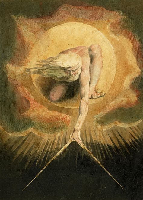 The Ancient Of Days Europe A Prophecy 1794 Painting By William Blake