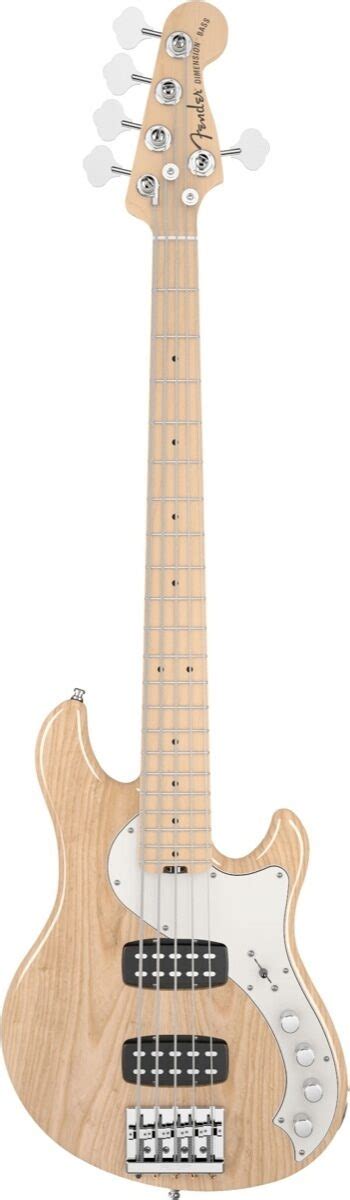 Fender American Deluxe Dimension V Hh Electric Bass Maple