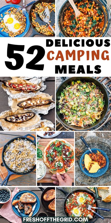 52 Incredibly Delicious Camping Food Ideas Fresh Off The Grid