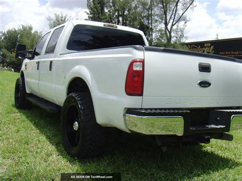 2008 Ford F 250 Lariat Crew Cab 4x4 Diesel