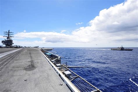 Dvids Images Uss Independence And Uss Ronald Reagan Conduct Sea