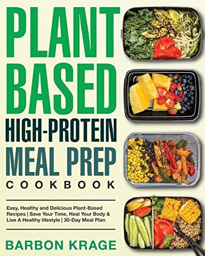 9781653186112 Plant Based High Protein Meal Prep Cookbook Easy