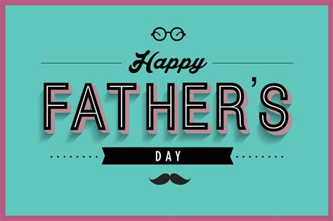 Fathers Day Greeting Card Template ~ Illustrations ~ Creative Market