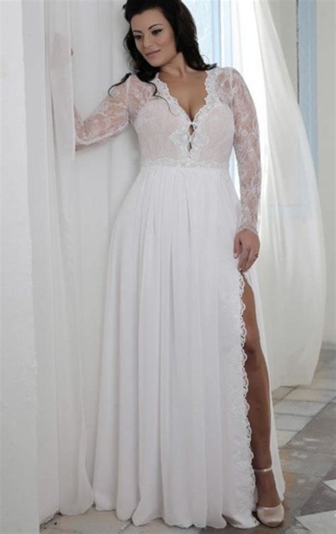 Tidebuy plus size wedding dresses are populous among people with their available sizes, awesome designs, and good quality. Top 20 Sexy Wedding Dresses With Slit