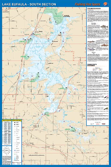 35 Map Of Lake Eufaula Oklahoma Maps Database Source