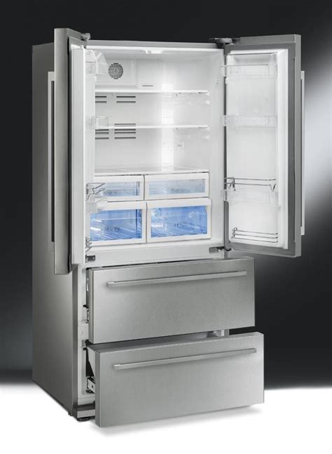 Réfrigérateur/congélateur, 2 portes + 2 tiroirs, 182cm ...