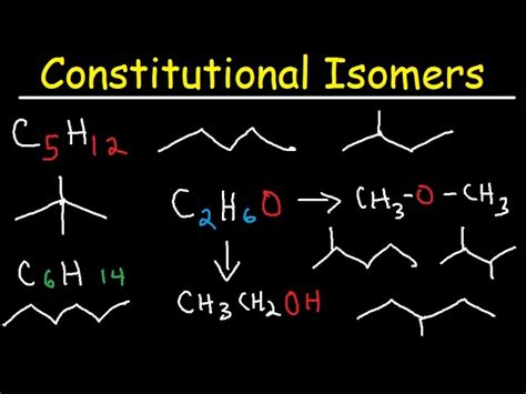 draw all constitutional isomers with the molecular formula c4h9br