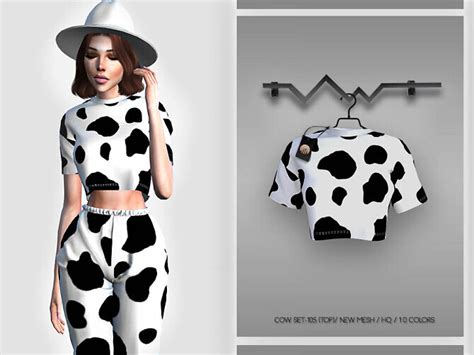 Cow Set 105 Top Bd400 By Busra Tr At Tsr Sims 4 Updates